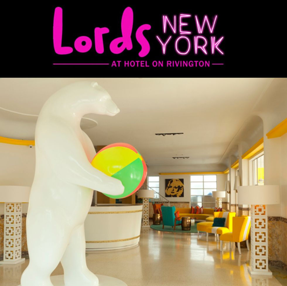 Lords New York - NYC Pride - Pop-up at Hotel on Rivington - South Beach