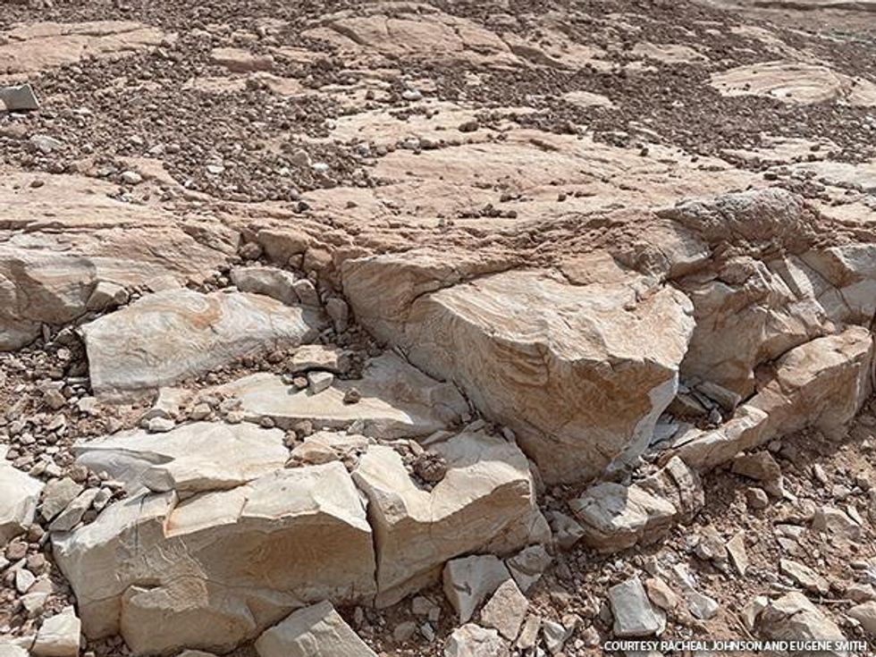 Low water levels in Lake Mead behind Hoover Dam revealed multiple eruptions over millions of years\u2026and it is only a matter of time before it happens again.
