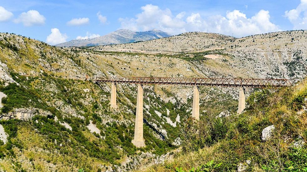 Mala Rijeka Viaduct, Montenegro