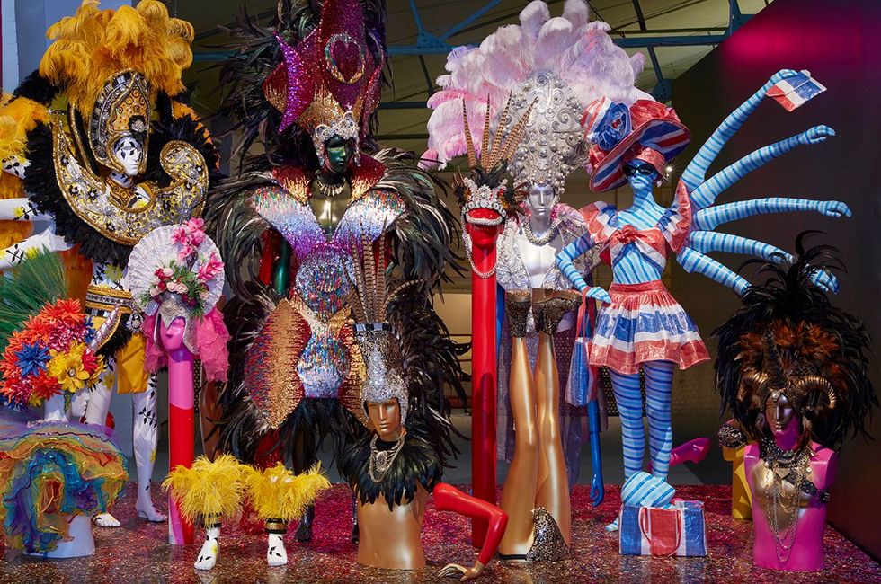 Mardi Gras costumes by Ren\u00e8 Rivas in Absolutely Queer