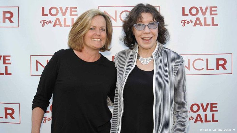 Mariah hanson with Lily Tomlin