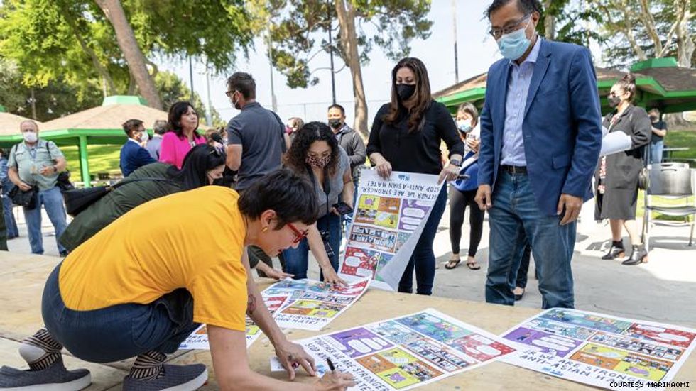 MariNaomi Signing Posters