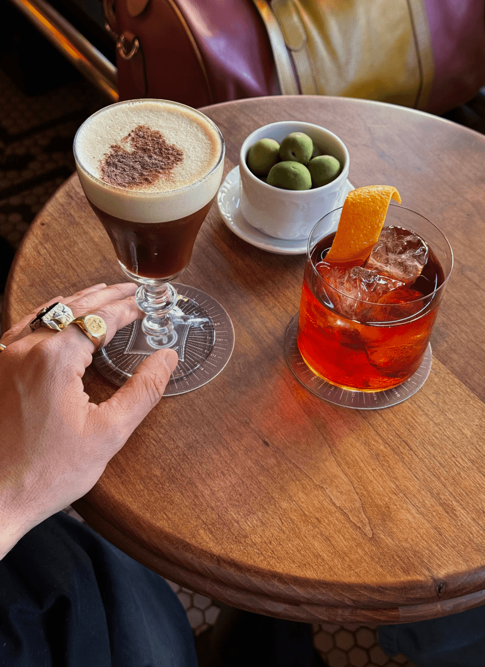 Marla Mindelle names Bar Pisellino in the West Village as her favorite spot for an espresso martini.
