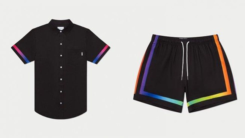 Marvans short sleeve shirt and shorts