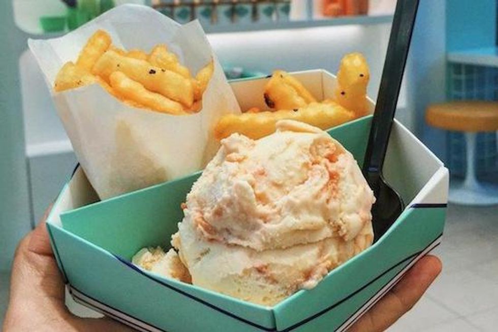 Mayonnaise Ice Cream, Scotland