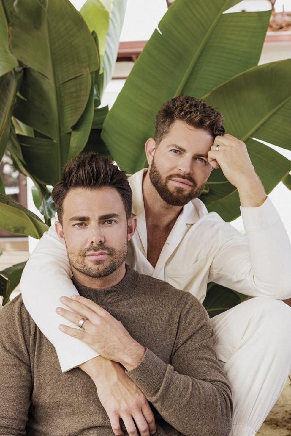 Mean Girls' Jonathan Bennett and his husband Jaymes Vaughan of MTV's The Real Friends of WeHo.