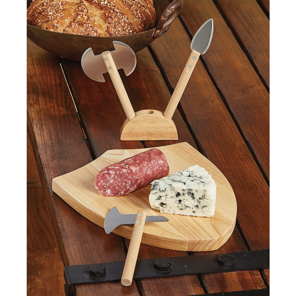 Medieval Cheese Board Set