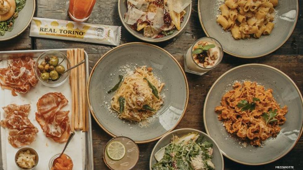 Mezzanotte dishes Seattle