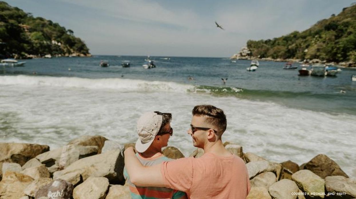 Micheal and Matt in Puerto Vallarta