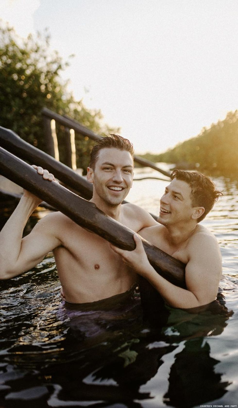 Micheal and Matt in Quintana Roo