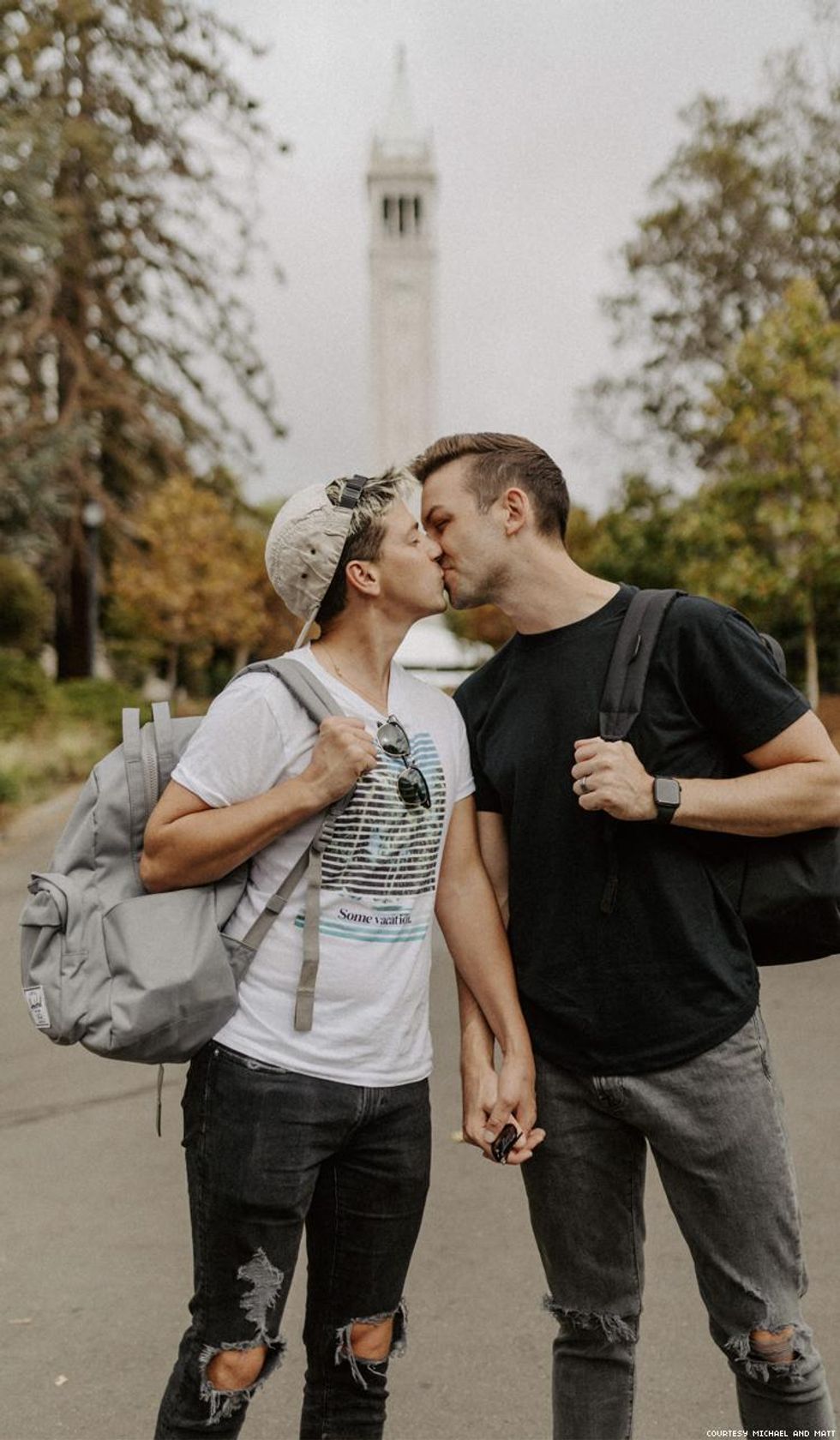 Micheal and Matt in San Francisco