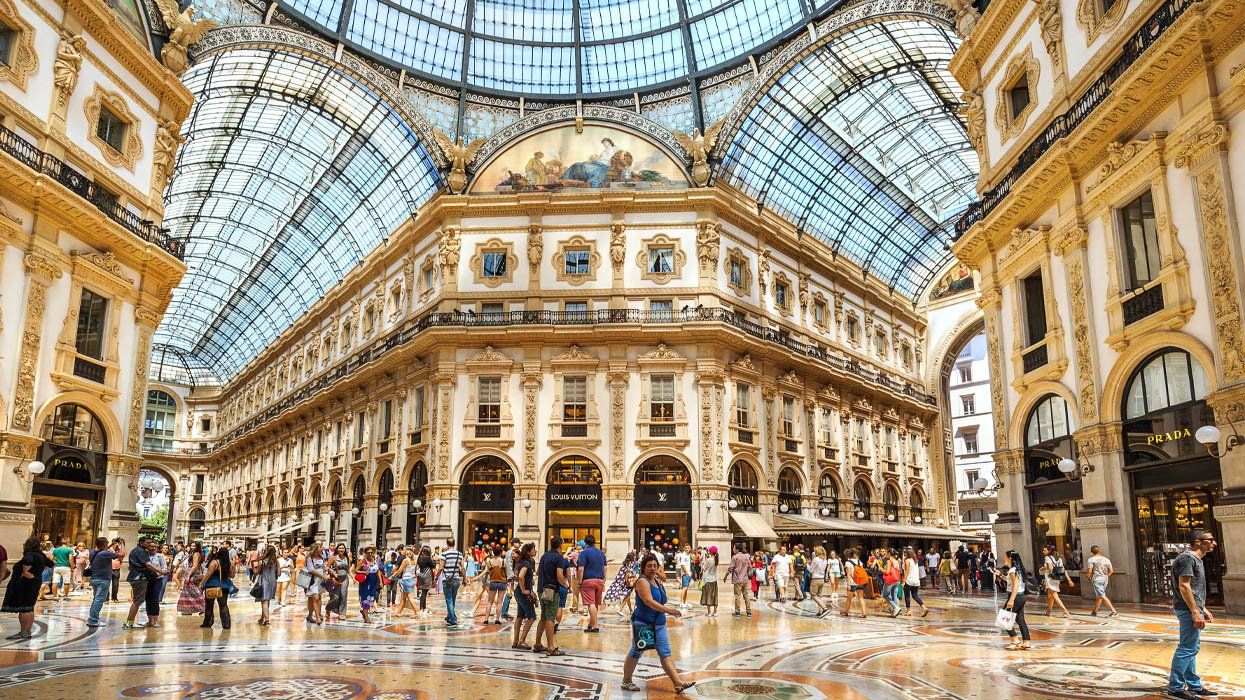 Milan indoor mall