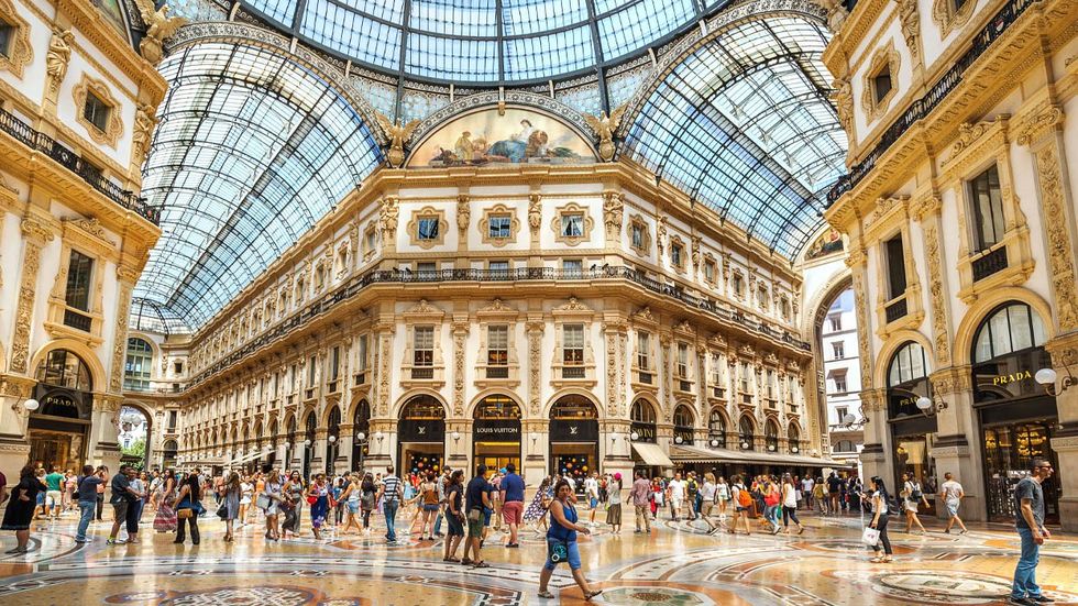 Milan indoor mall