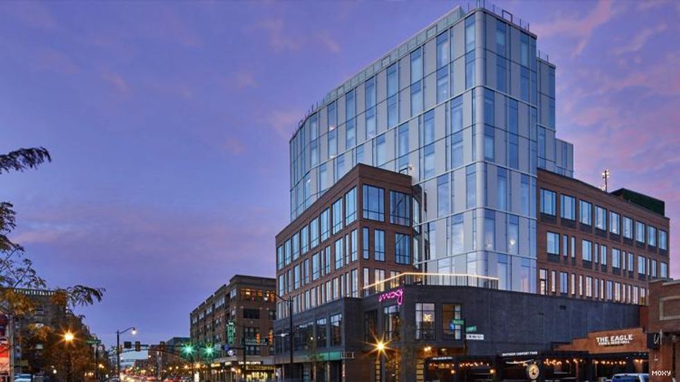 Moxy hotel in Columbus
