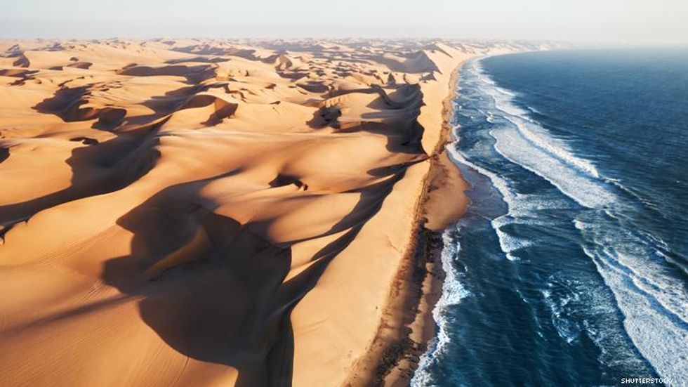 Namib Desert and Ocean Nambia