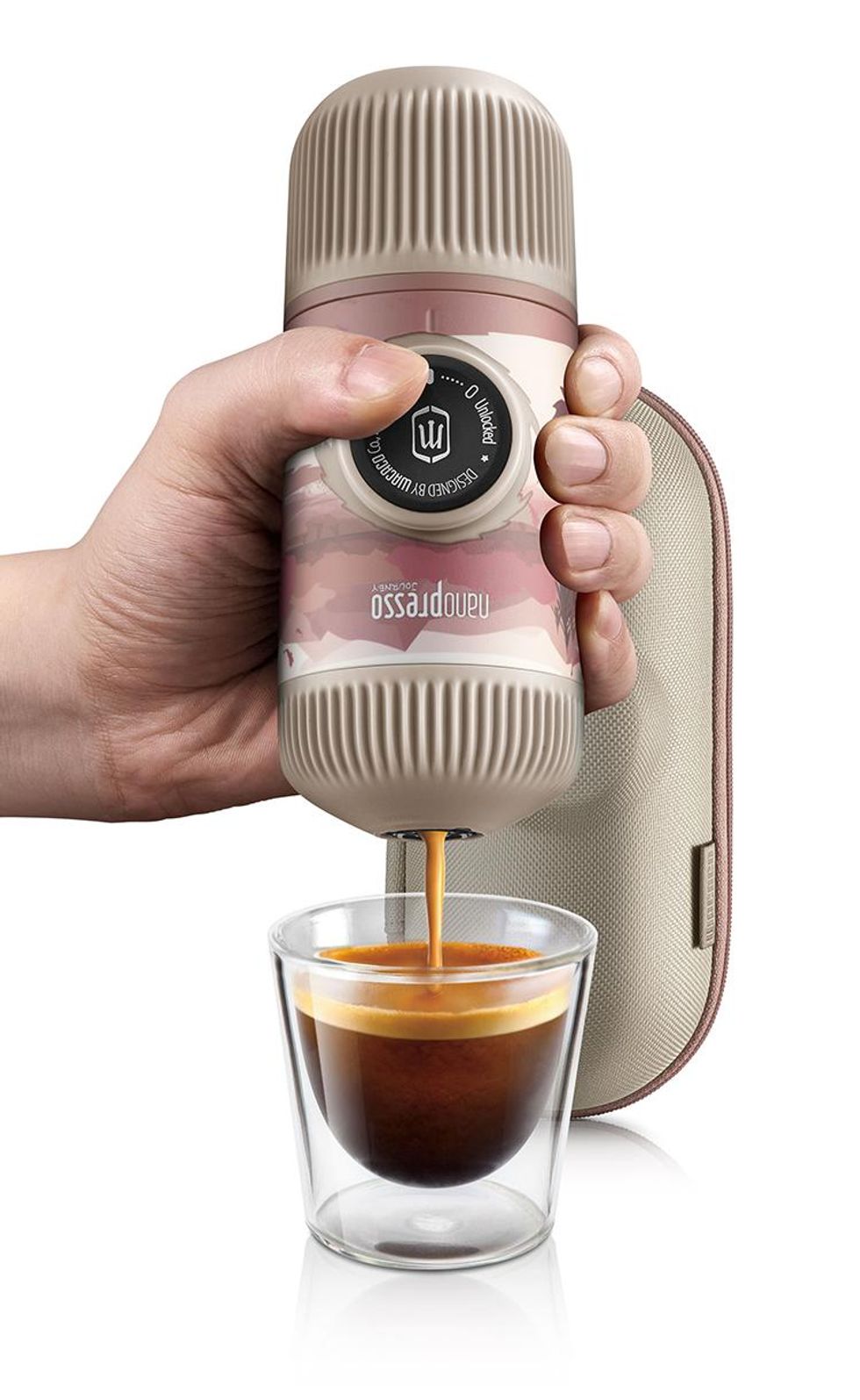 Nanopresso Portable Espresso Maker and Nanovessel