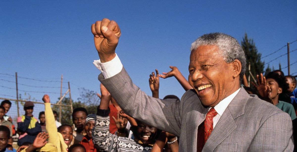 Nelson Mandela Image from SouthBank