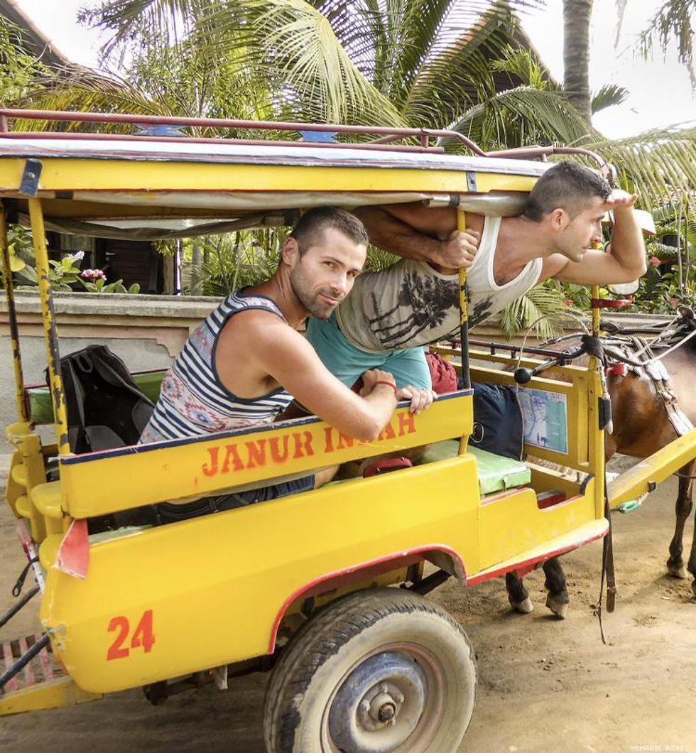 Nomadic Boys in Gil Trawangan, Lombok, Indonesia