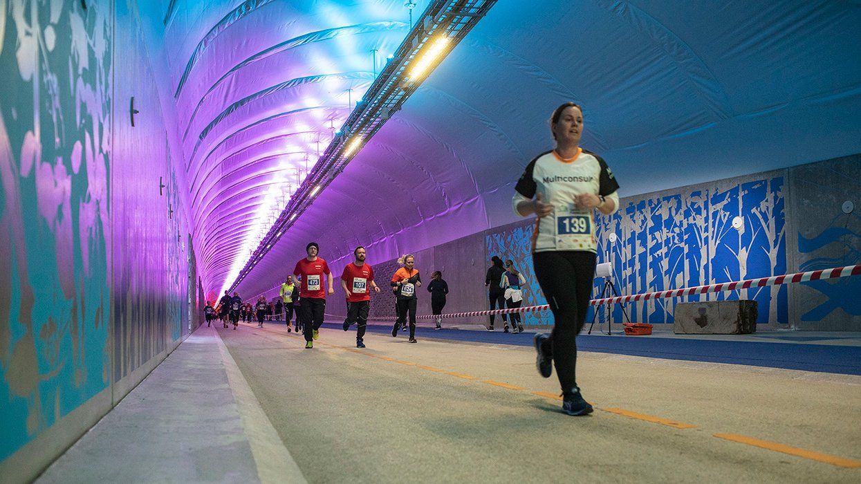 Norway Opens World’s Longest Purpose-Built Cycling Tunnel