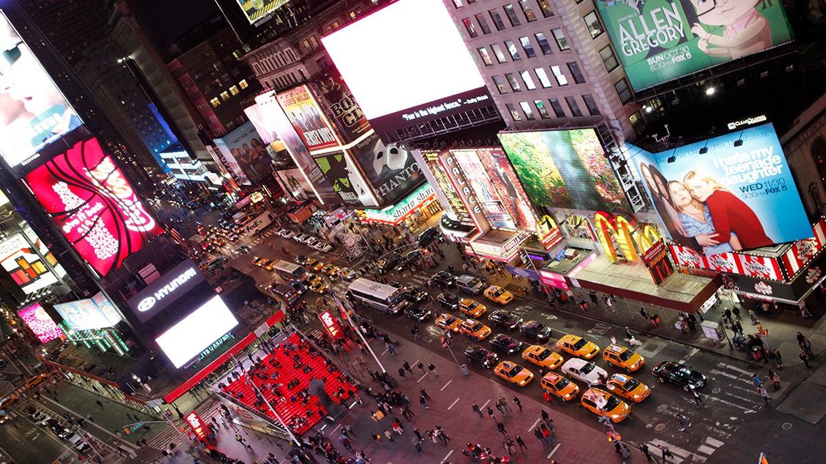 NYC's famed Times Square