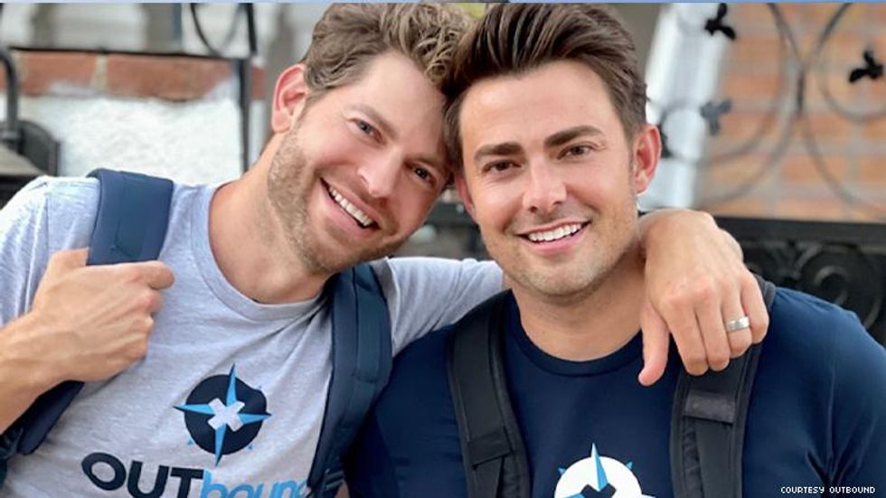 OUTbound founders Jaymes and Jonathan