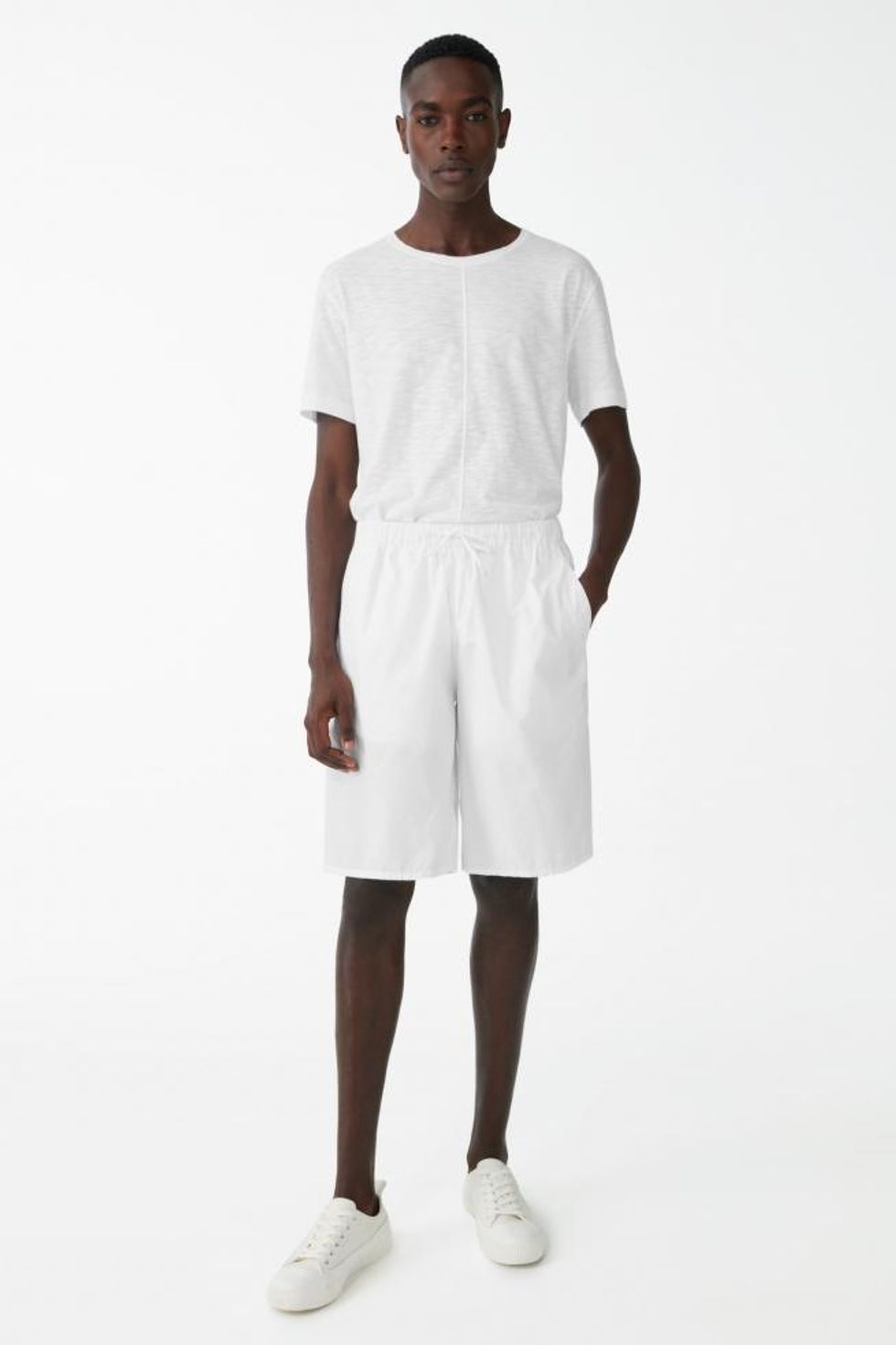 Oversized Organic Cotton Shorts