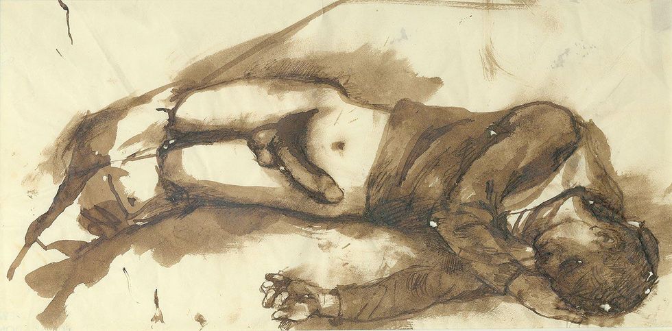 Pavel Tchelitchew, Sleeping Sailor