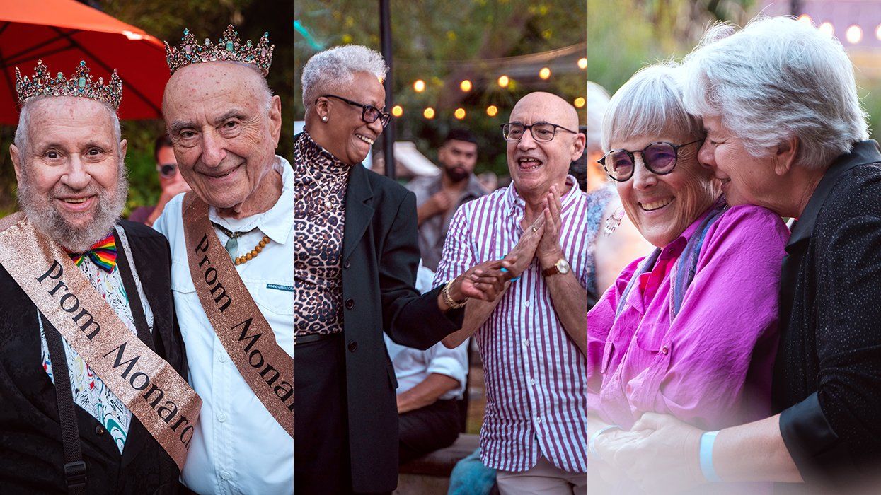 photo gallery Elder Senior Prom LA LGBT Center
