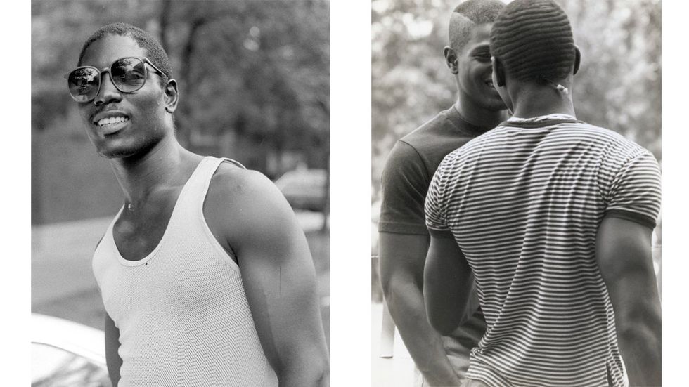 Photos of black men for 1980s by Patric McCoy