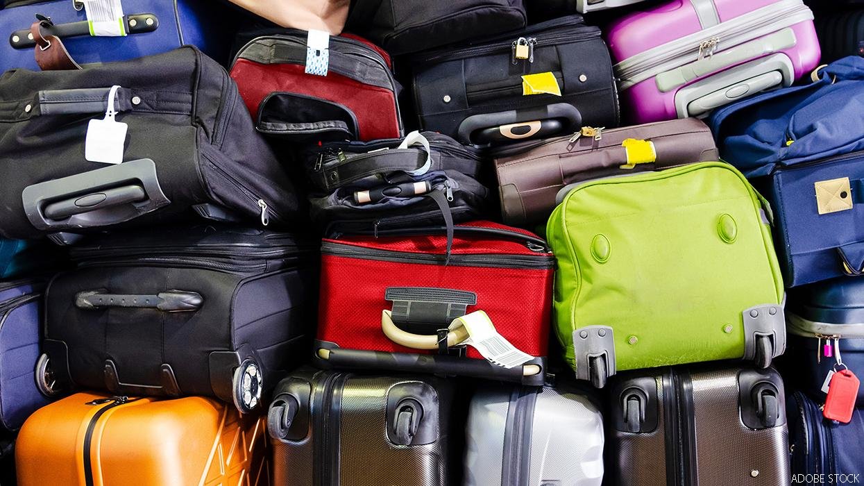Pile of luggage