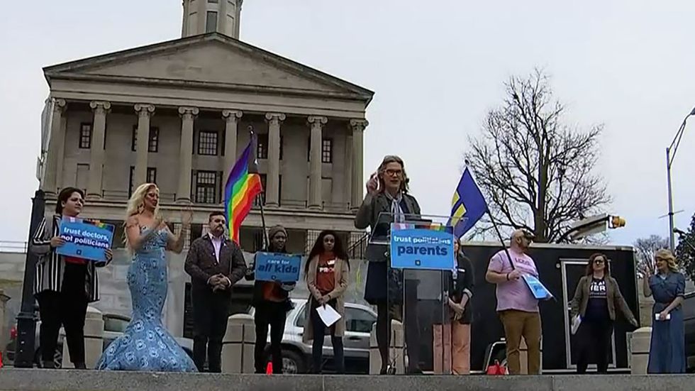 Rally Protests Proposed Anti-Drag Law in Tennessee