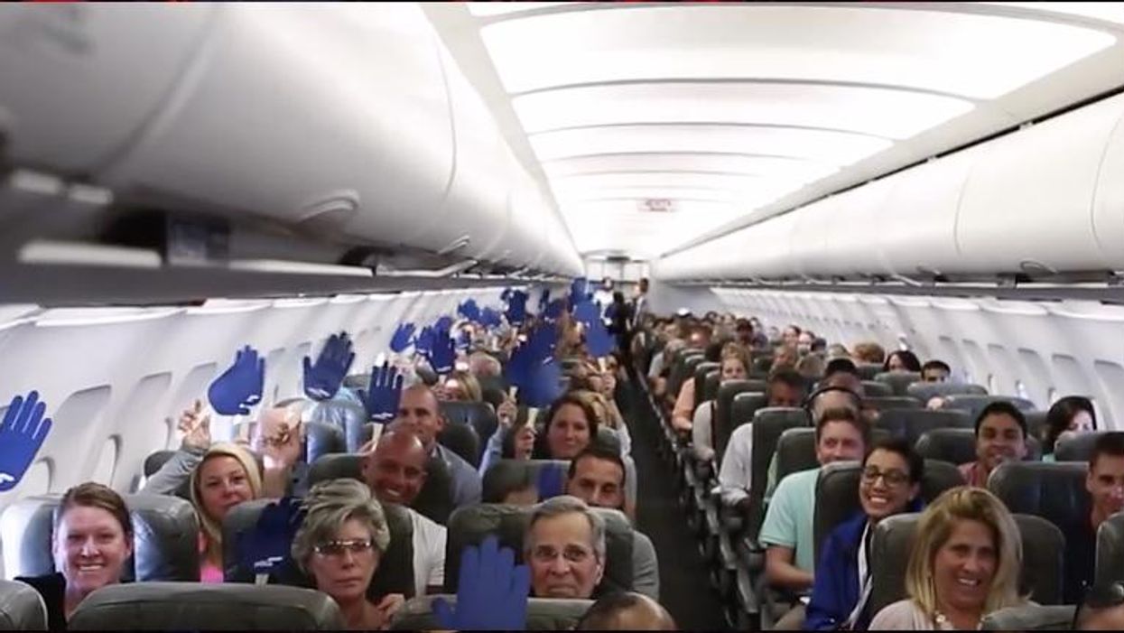 Reach Across the Aisle from JetBlue