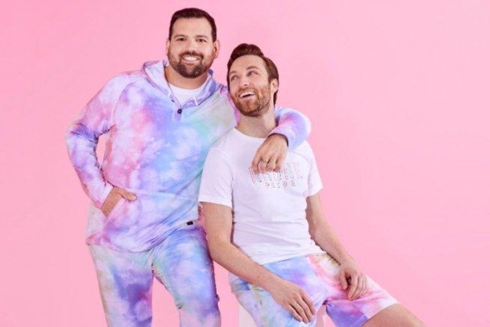 Rhone tie-dyed sweats