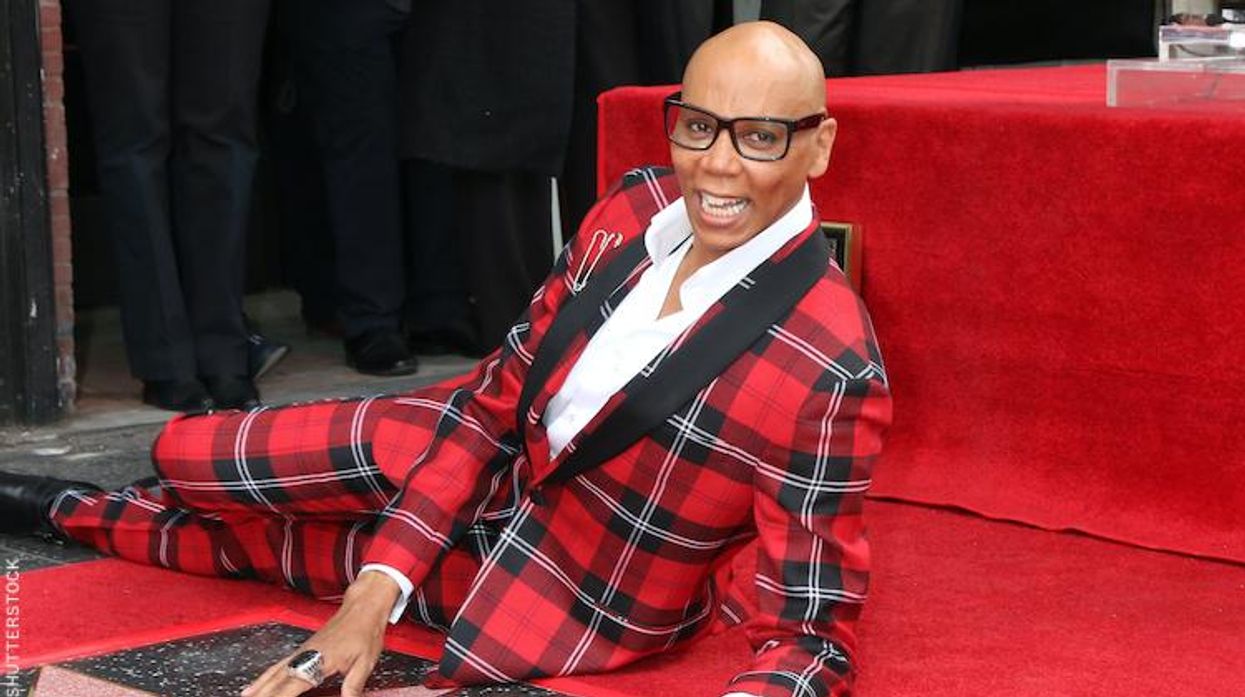 RuPaul getting Hollywood Walk of Fame.