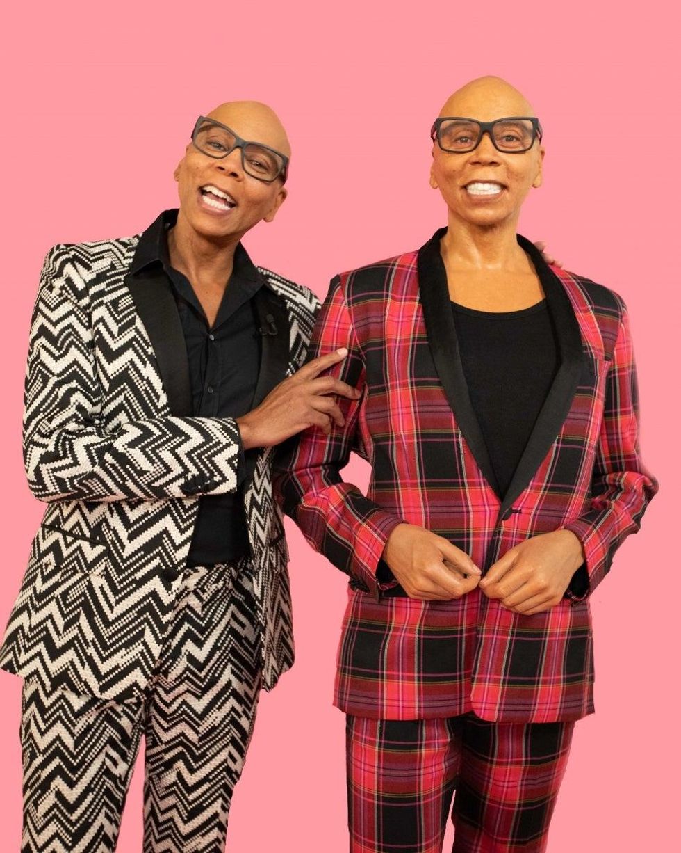 RuPaul wax figure at Madame Tussauds