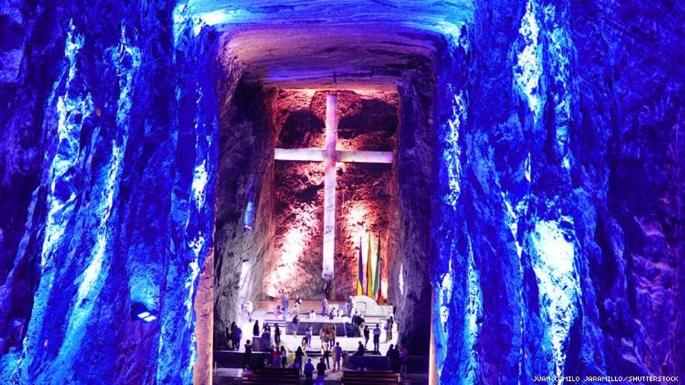 Salt Cathedral in Colombia