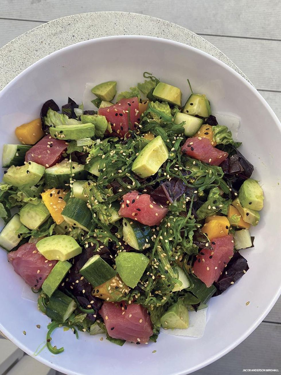 San Juan, Puerto Rico is Perfect Mix of Nature and Nightlife - Poke Salad at Condado Ocean Club