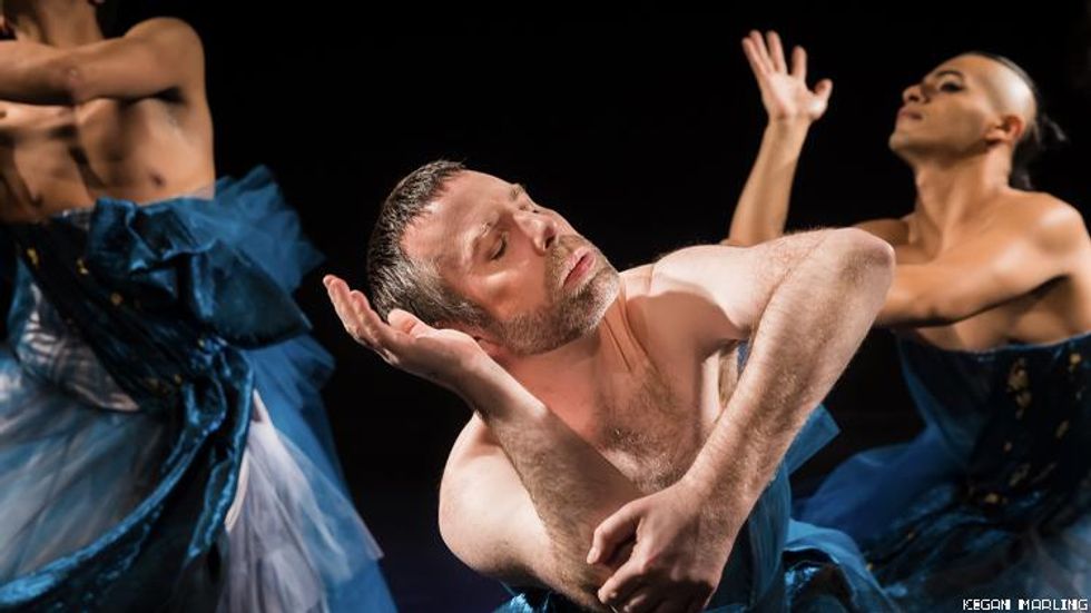 Sean Dorsey Dance's Nol Simones performs in The Lost Art of Dreaming