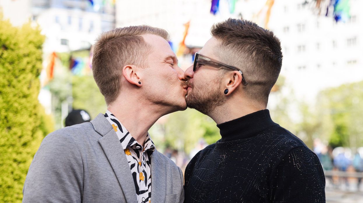 Seattle Gay Couple Marriage Vows Pride