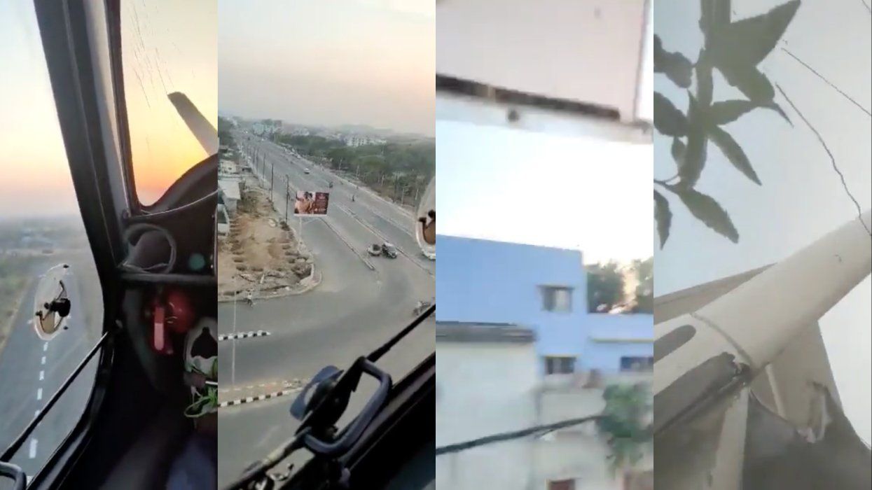 Shocking video shows final moment of doomed plane carrying the pilot and a 14-year-old passenger