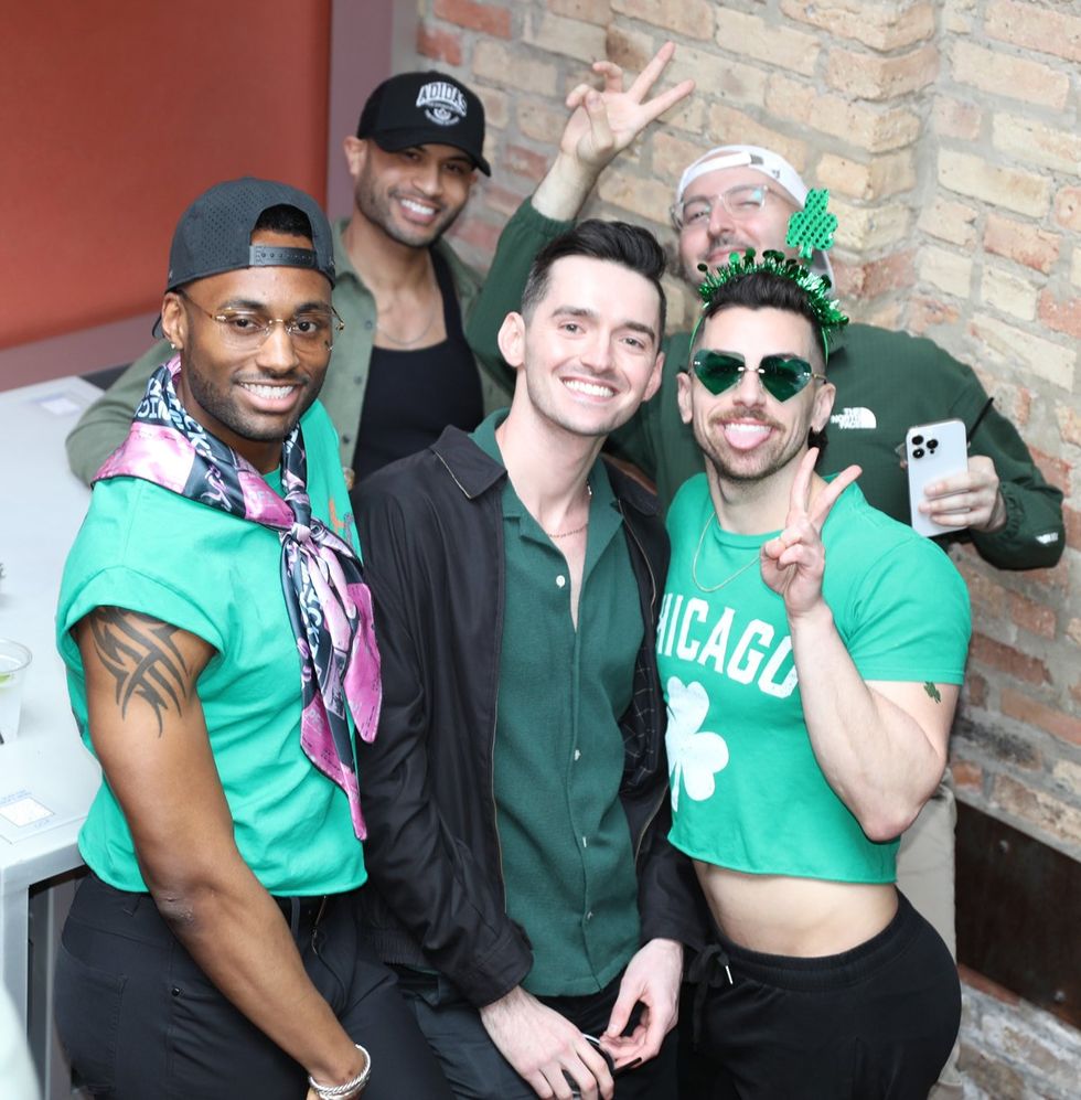 Sidetrack Chicago gay bar st patricks day weekend party 2024