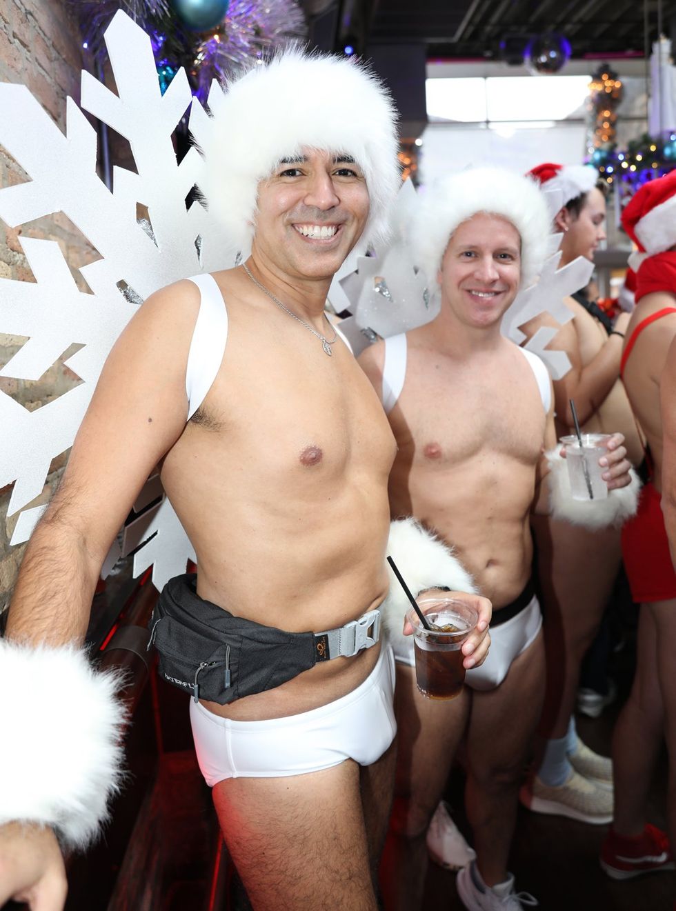 Sidetrack Chicago Santa Speedo Run 2023