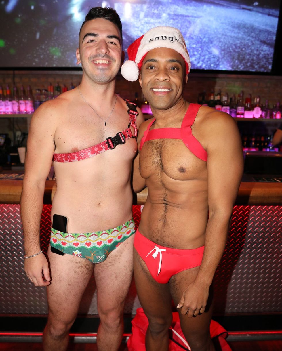 Sidetrack Chicago Santa Speedo Run 2023