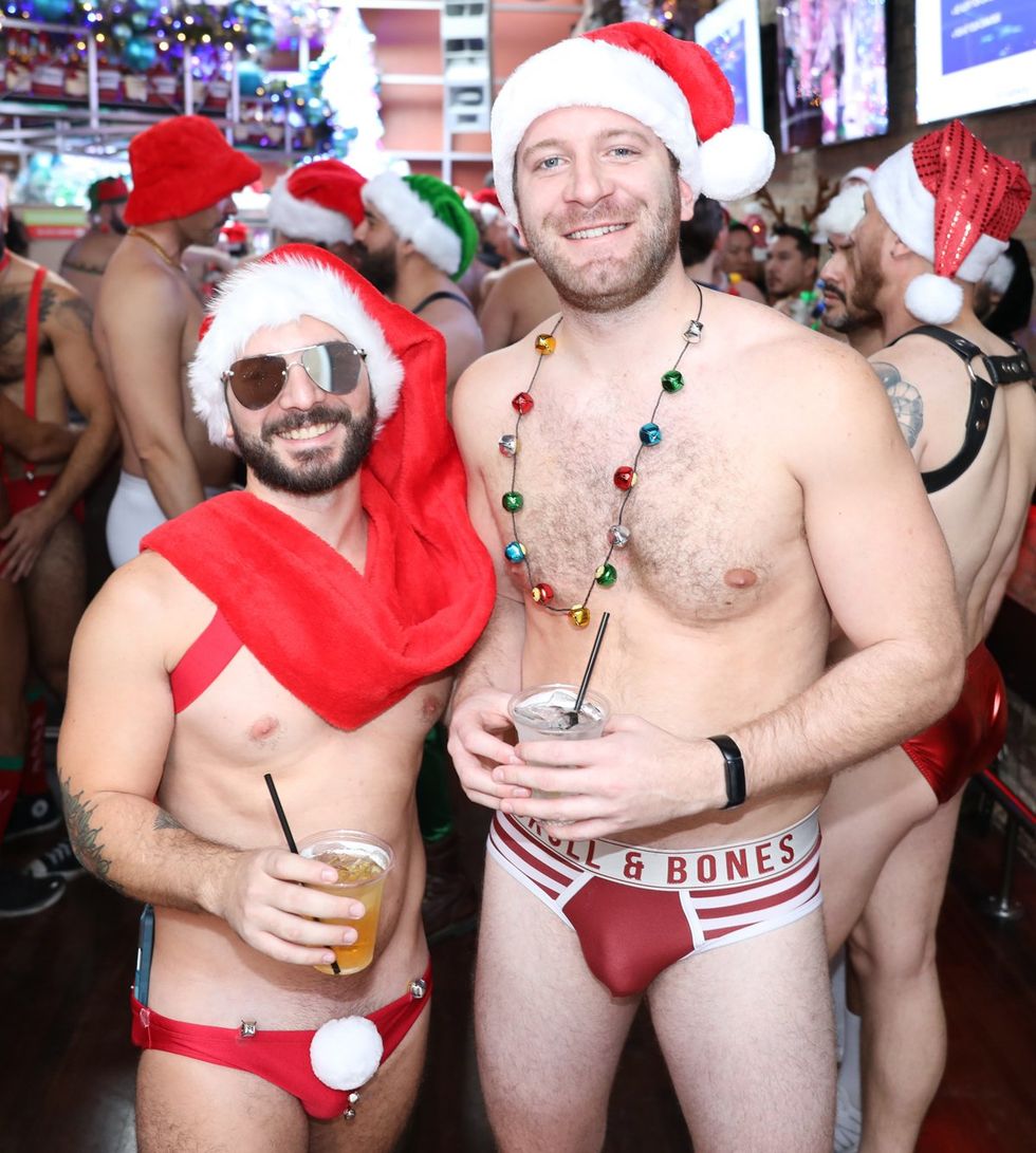 Sidetrack Chicago Santa Speedo Run 2023