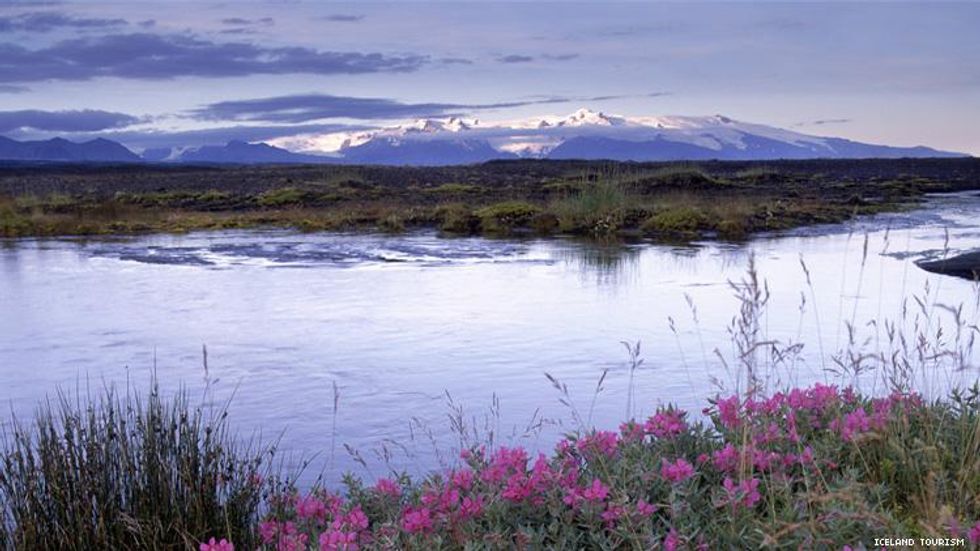 Skatafell Eyrarros in Iceland