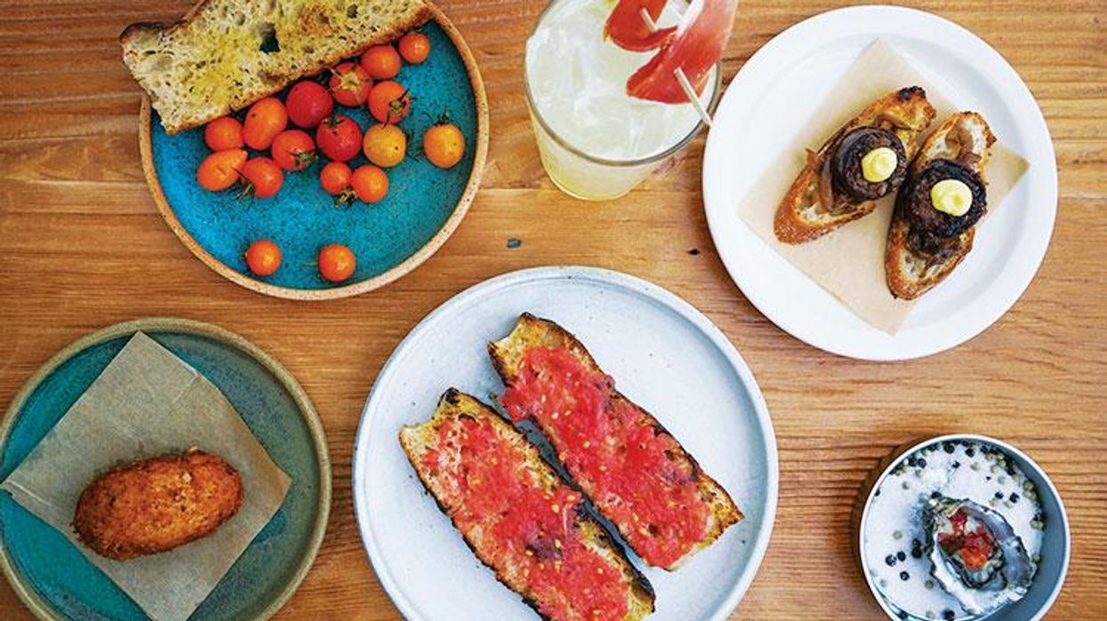 Small plates at the restaurant Otono