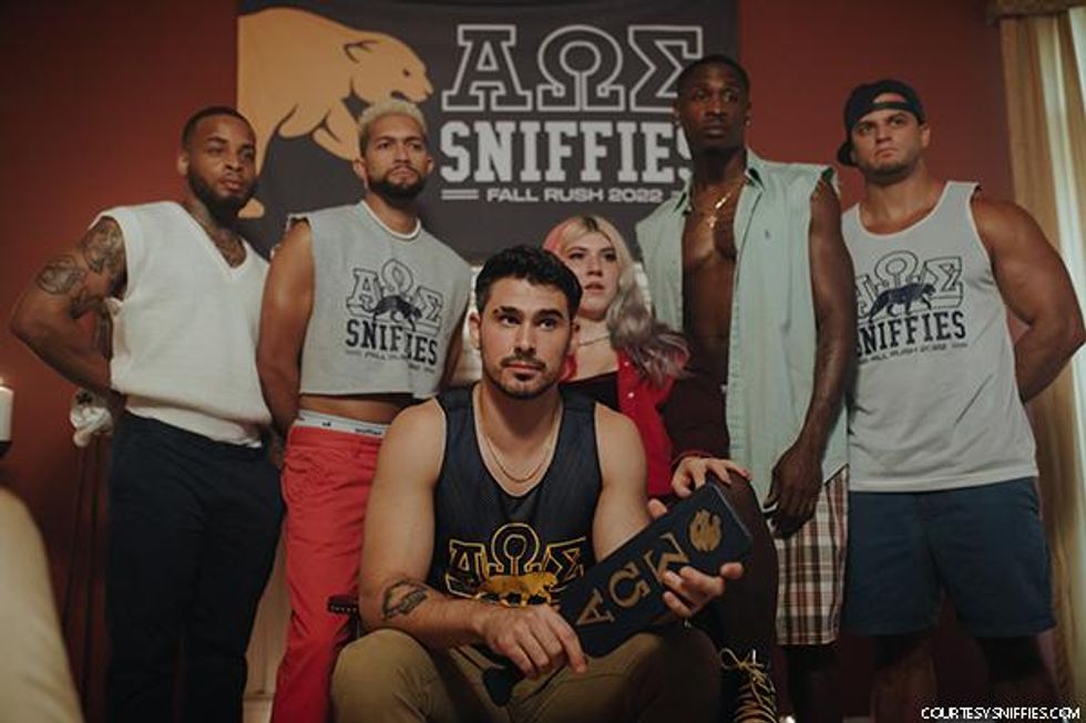 Sniffies investigates the queerness and homoeroticism inherent in frat culture \u2013 and here are the mouthwatering pics to prove it.