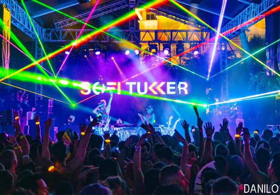 Sofi Tukker performs at Dreamland