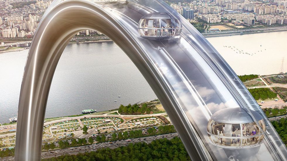 South Korea Plans World’s Biggest Spokeless Ferris Wheel
