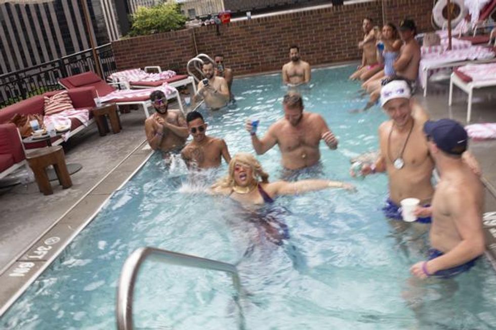 Southern Decadence Party Out Traveler EqualPride